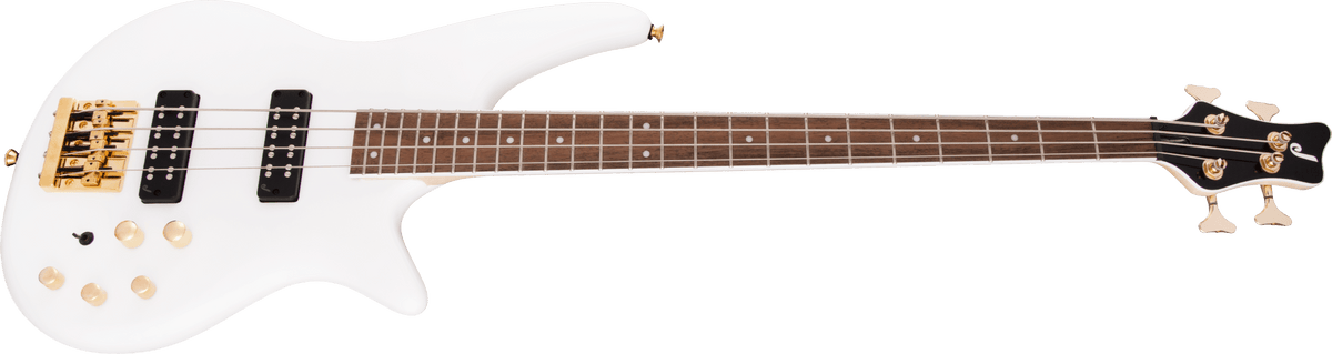 Jackson JS Series Spectra Bass JS3, Laurel Fingerboard, Snow White