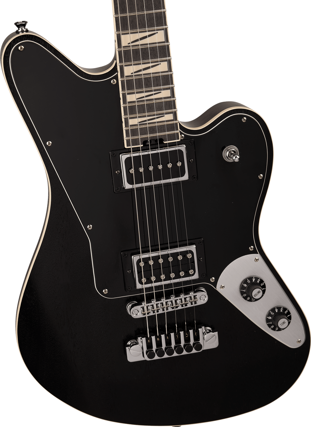 Jackson Pro Series Signature Lee Malia LM-87, Amaranth Fingerboard, Open Pore Black