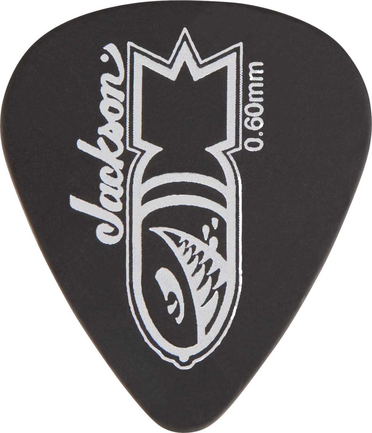 Jackson® 351 Bomb Picks, Black, Thin/Med .60mm