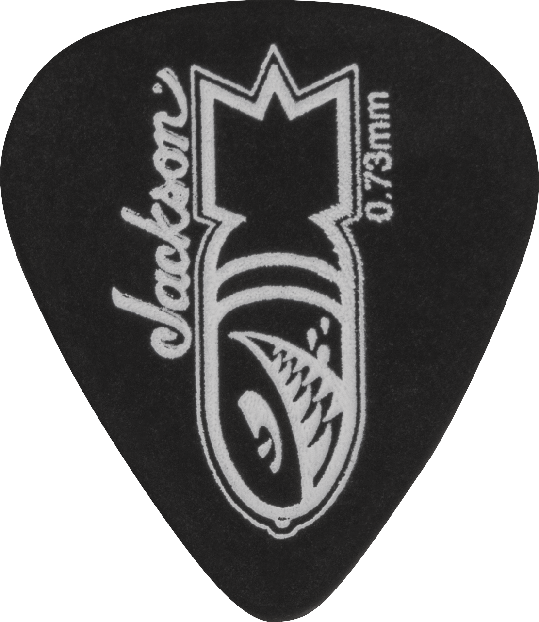 Jackson® 351 Bomb Picks, Black, Medium .73mm
