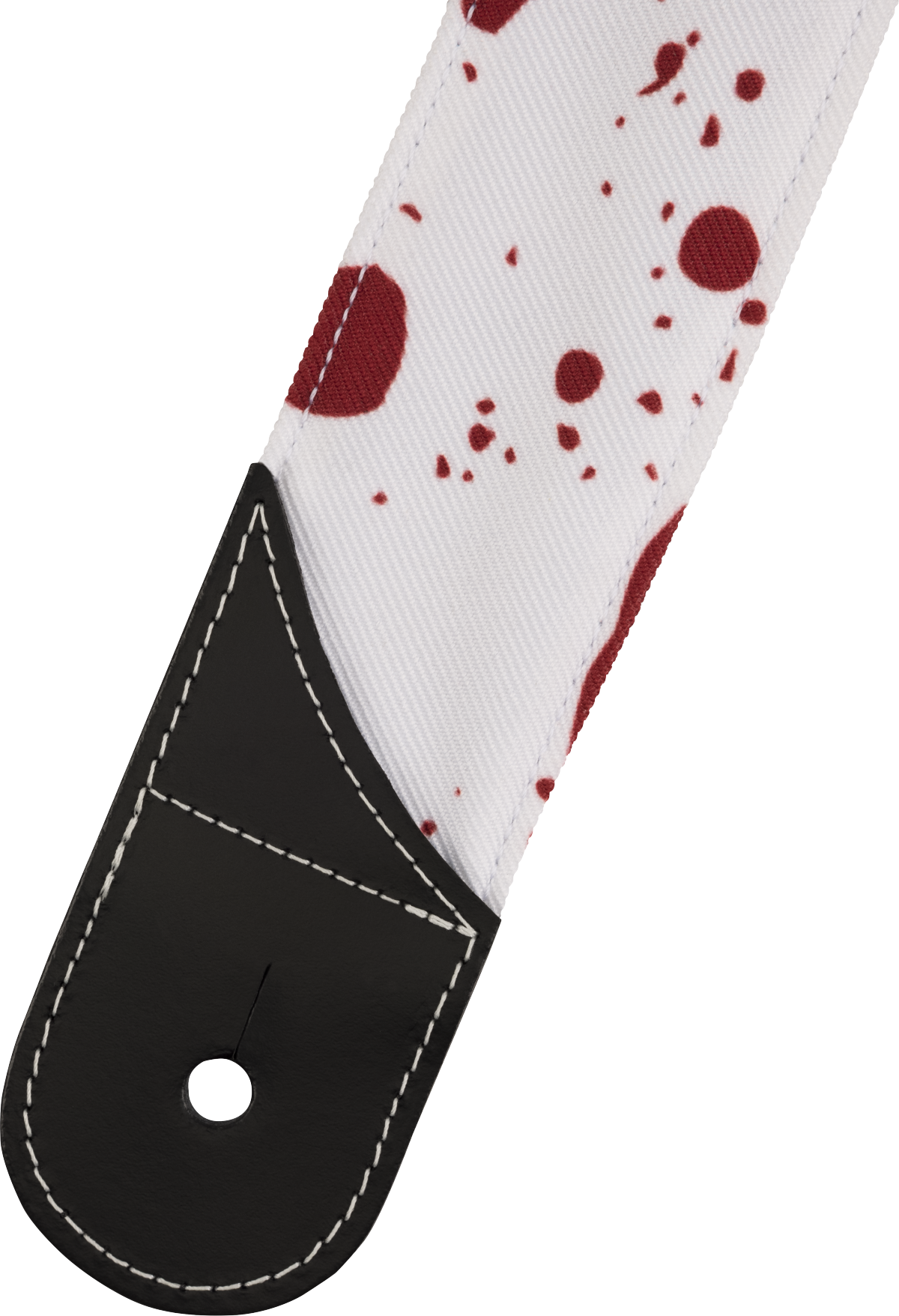 Jackson® Splatter Strap, White and Red, 2"