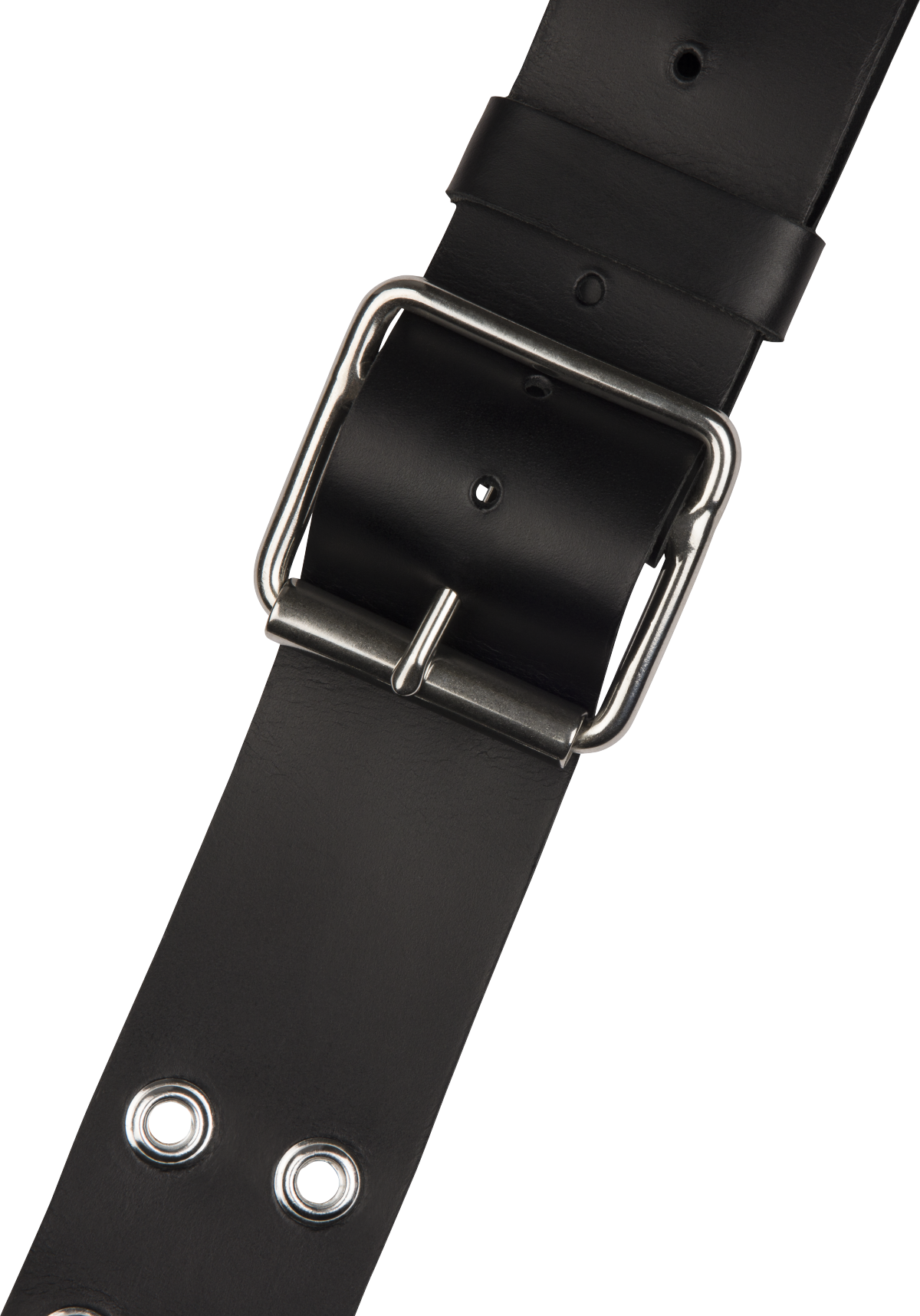 Jackson® Grommet Leather Strap, Black, 2.5"