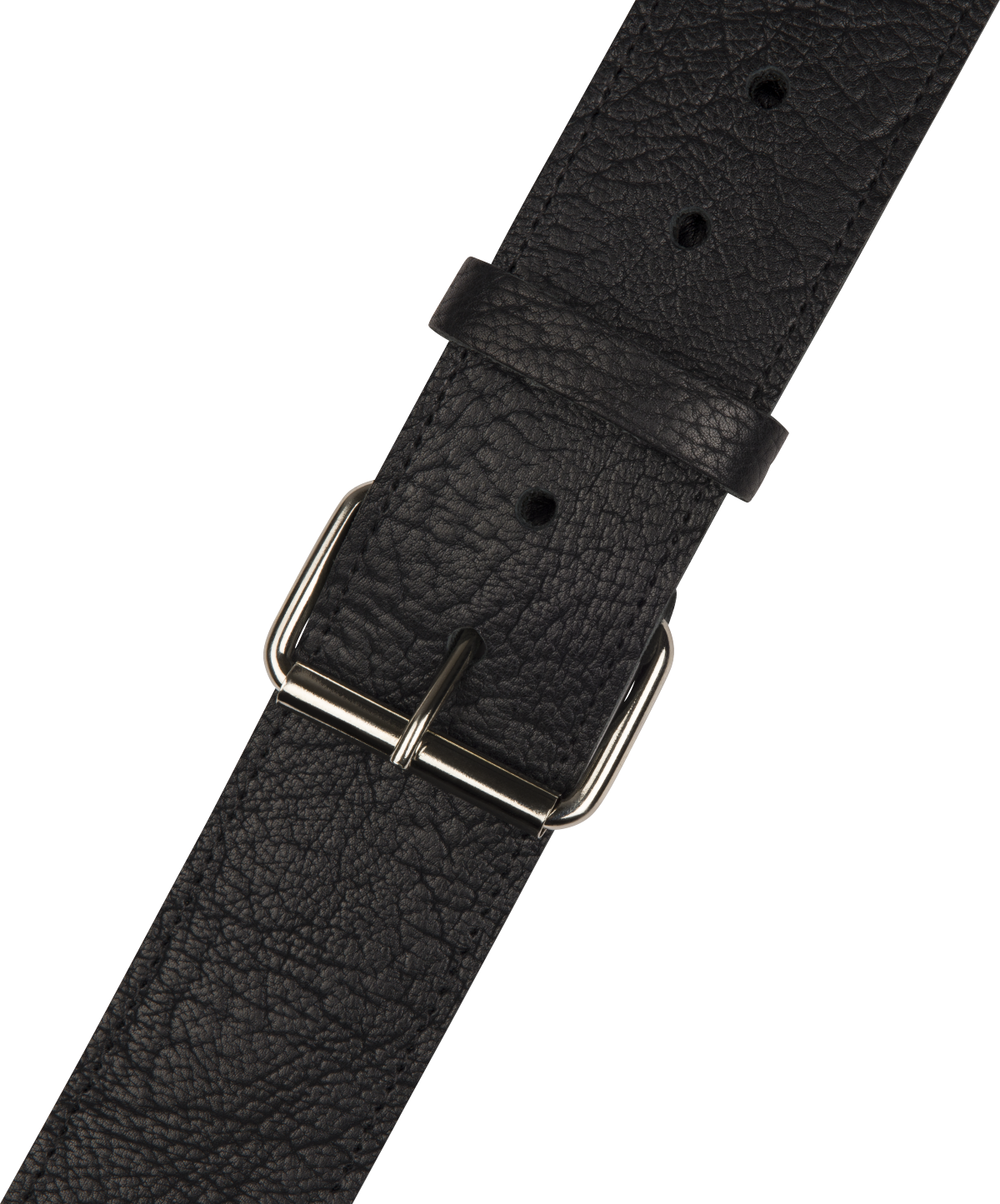 Jackson® Shark Fin Leather Strap, Black and White, 2"