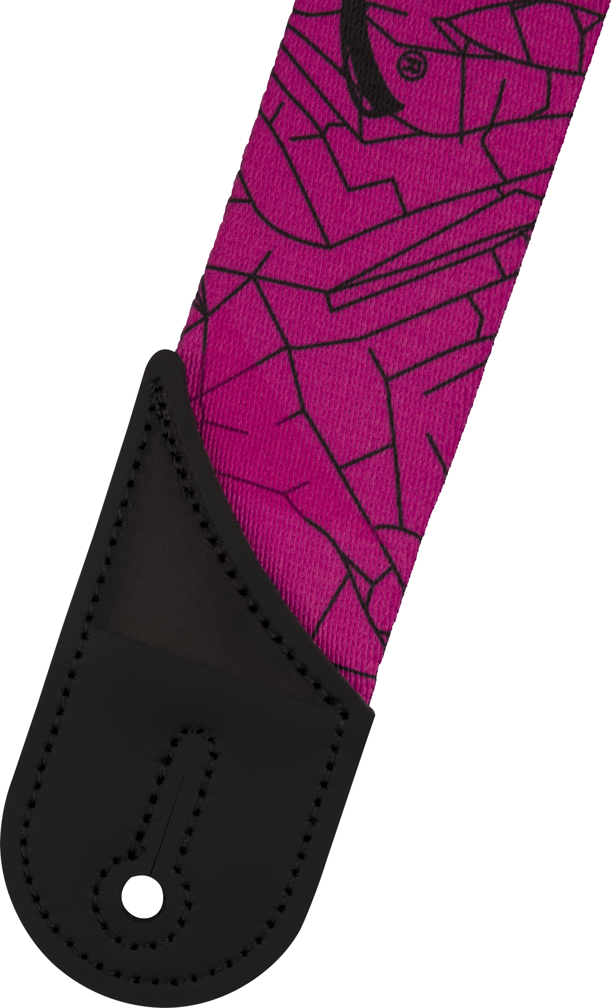 Jackson® Cracked Mirror Strap, Pink, 2"