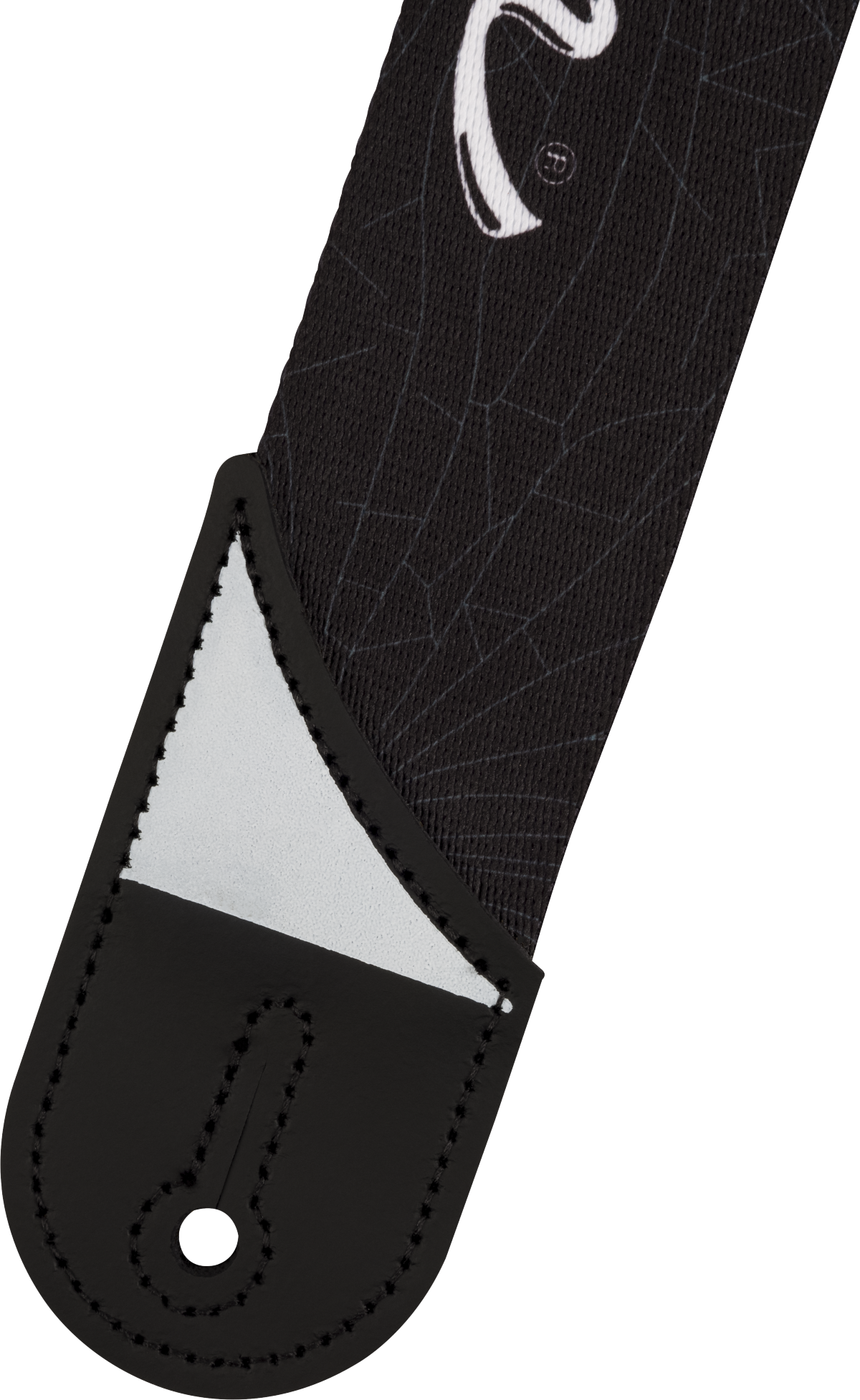 Jackson® White Logo Strap, Black, 2"