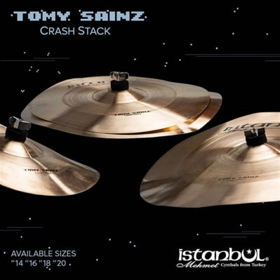 Istanbul Mehmet Tomas Sainz Stacks (Crash 14"/ Crash 16" / Crash 18"/ Crash 20")