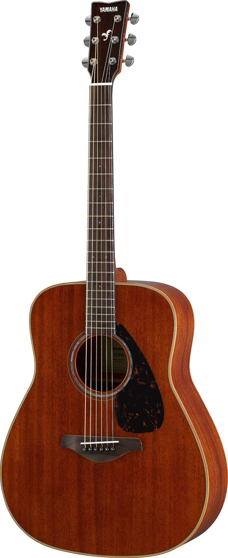 Yamaha FG850 Dreadnought 6-String RH Acoustic Guitar-Natural