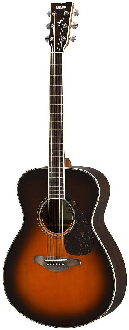 Yamaha FS830 TBS Concert 6-String RH Acoustic Guitar-Tobacco Sunburst