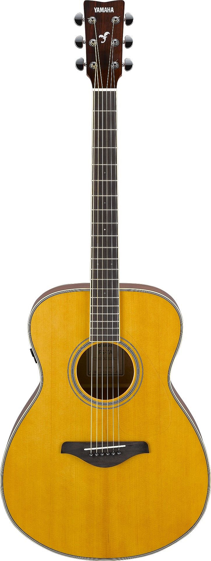 Yamaha FSTA VT TransAcoustic Concert 6-String RH Acoustic Electric Guitar-Vintage Tint