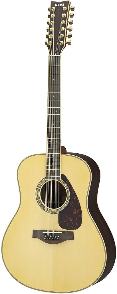 Yamaha LL16-12ARE Original Jumbo 12-String RH Acoustic Electric Guitar with Gig Bag-Natural