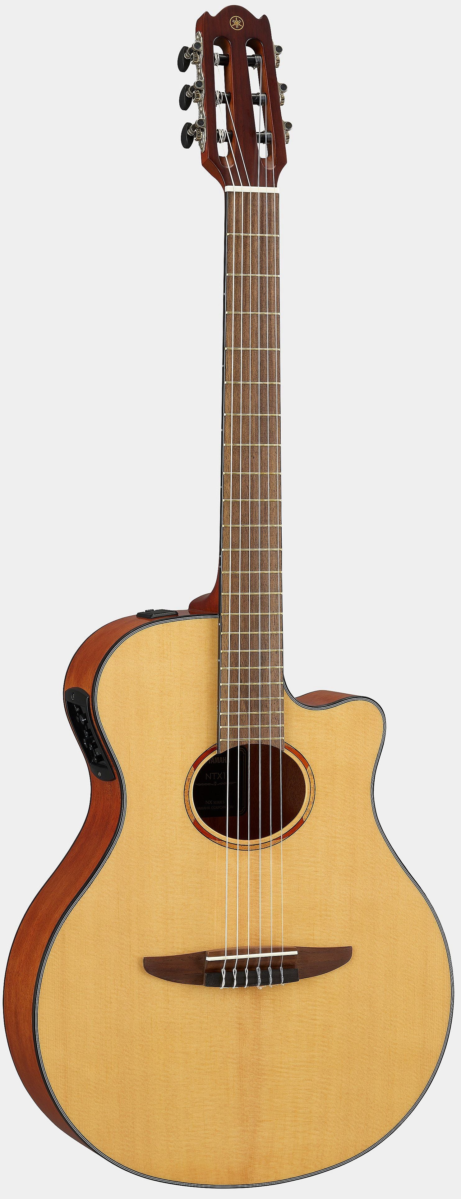 Yamaha NTX1 6-Nylon String RH Acoustic Electric Classical Guitar-Natural