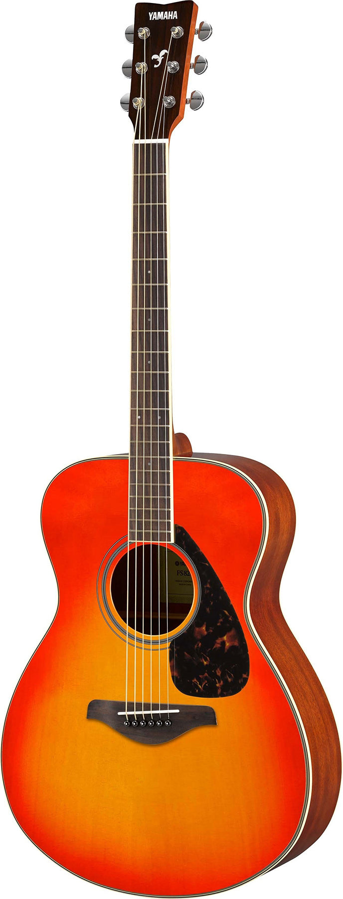 Yamaha FS820 AB FS Series Concert 6-String RH Acoustic Guitar-Autumn Burst
