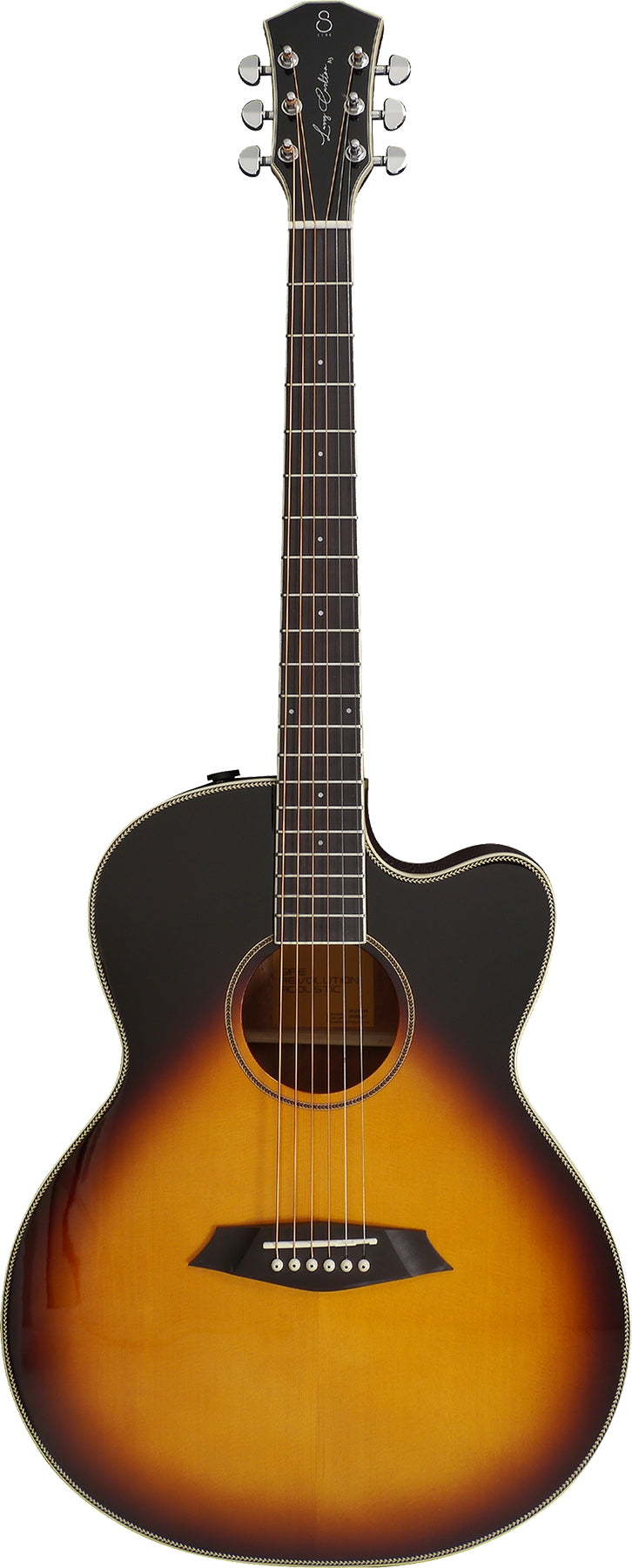 Sire Larry Carlton Grand Auditorium 6 String RH Acoustic Guitar - Vintage Sunburst