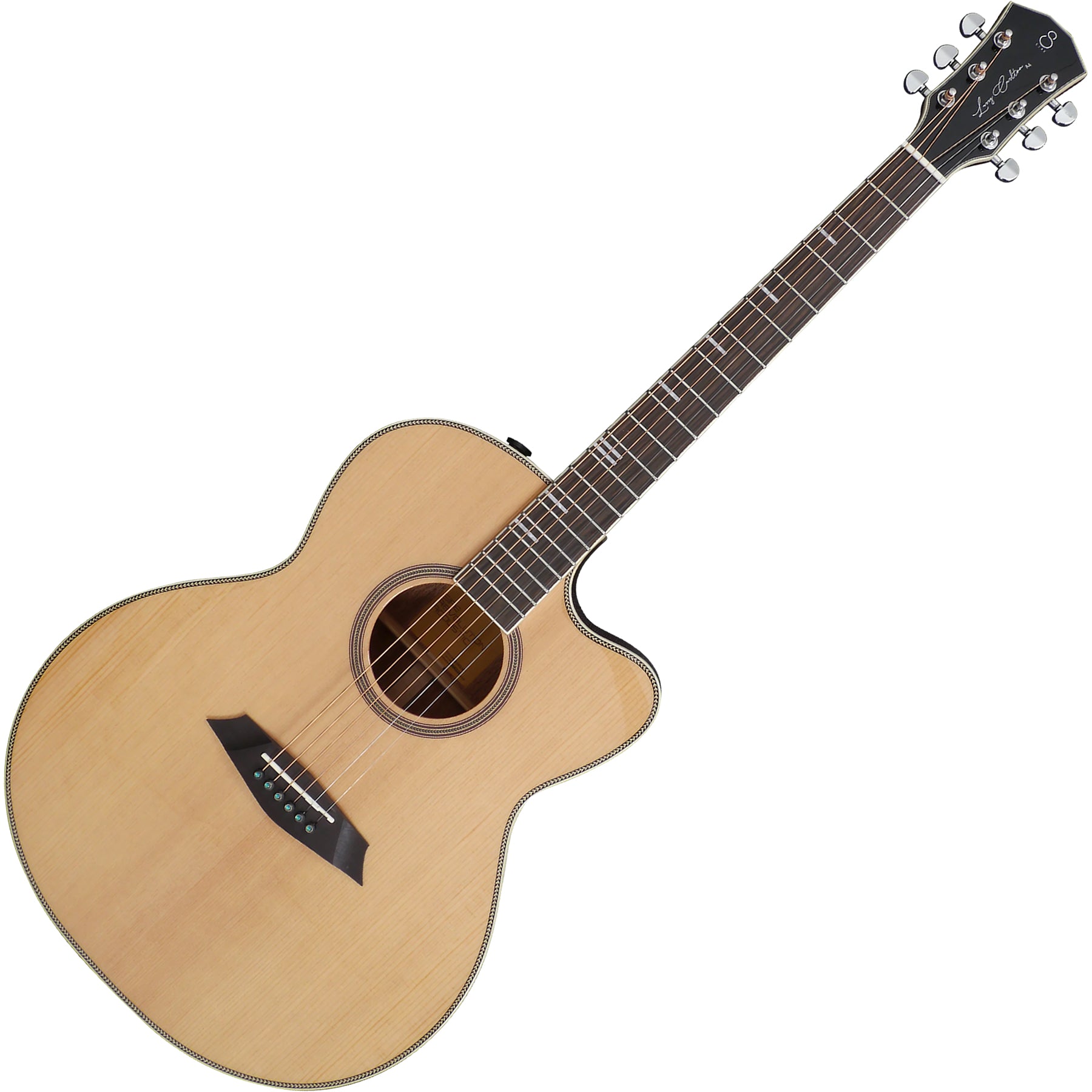 Sire Larry Carlton A4 Grand Auditorium 6 String RH Acoustic Guitar - Natural