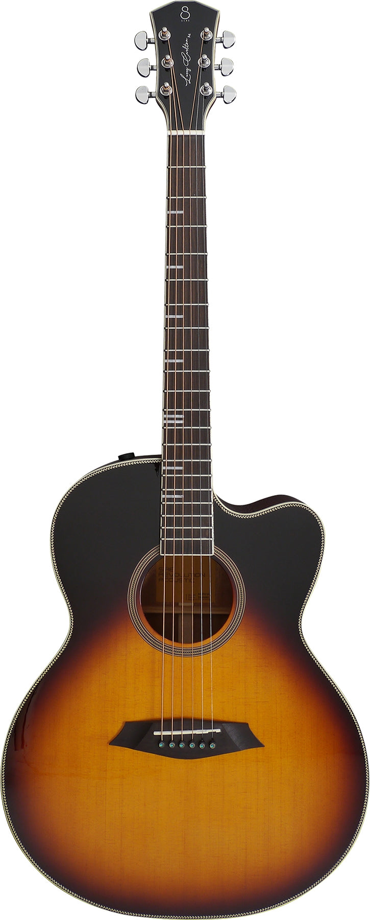 Sire Larry Carlton A4 Grand Auditorium 6 String RH Acoustic Guitar - Vintage Sunburst