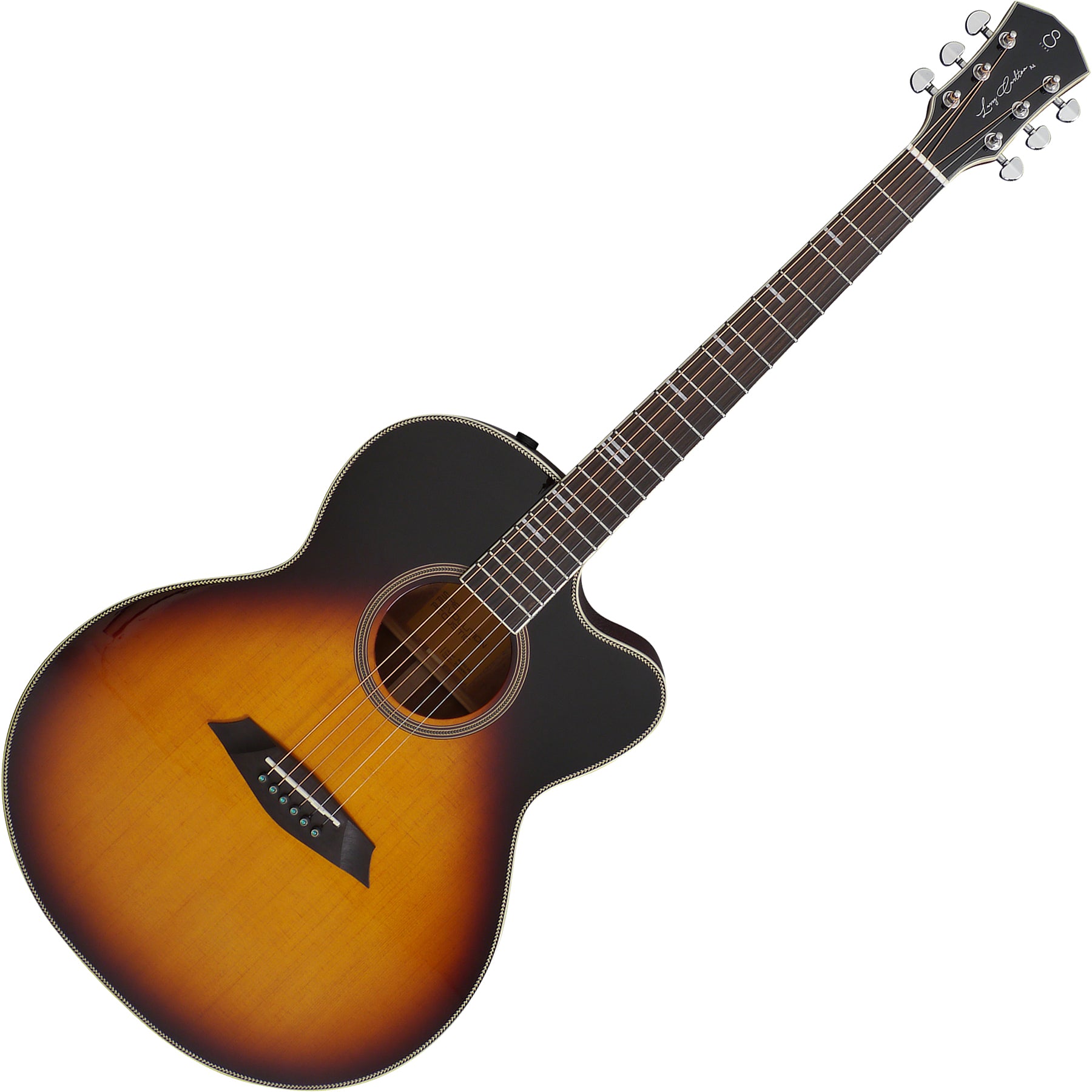 Sire Larry Carlton A4 Grand Auditorium 6 String RH Acoustic Guitar - Vintage Sunburst