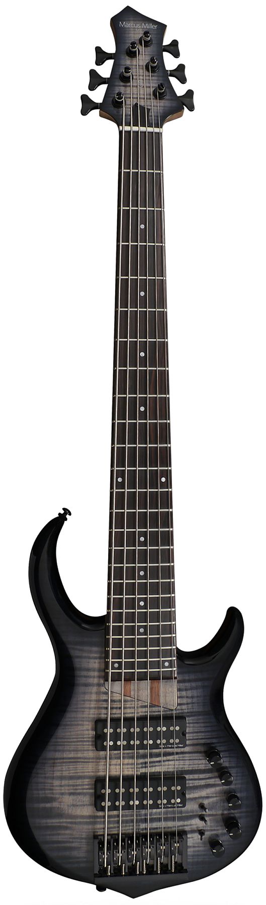Sire Marcus Miller M7 2nd Generation 6 String RH Electric Bass - Transparent Black