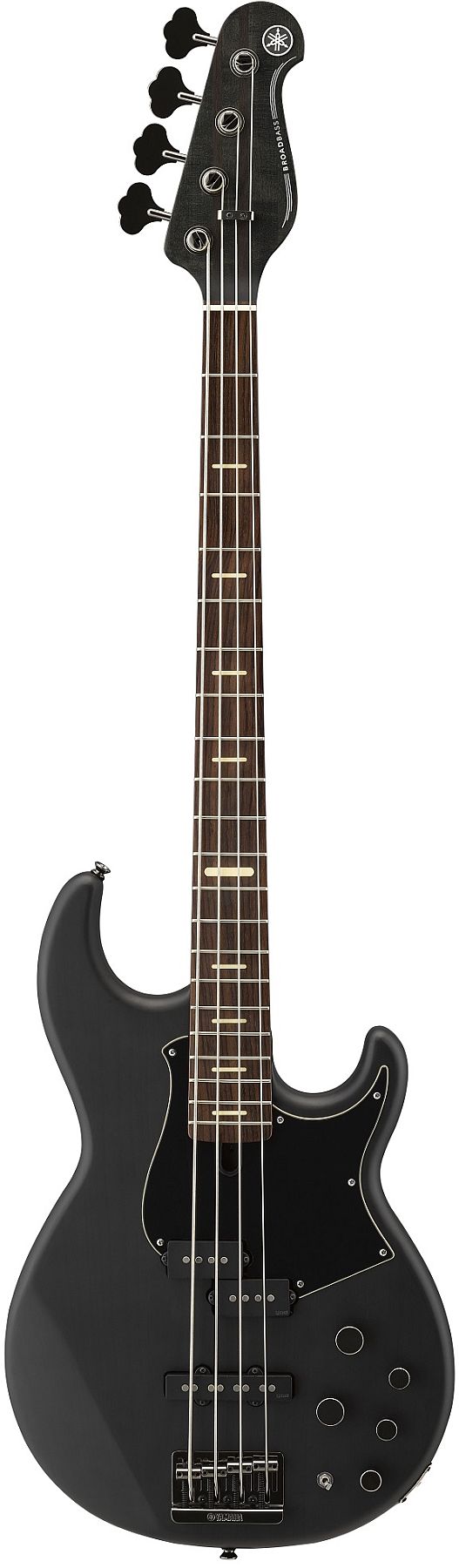 Yamaha BB734A MTB 4-String RH Electric Bass Guitar with Gig Bag-Matte Transparent Black