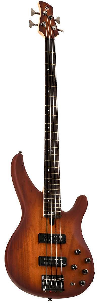 Yamaha TRBX504 BRB 500 Series 4-String RH Electric Bass-Brick Burst