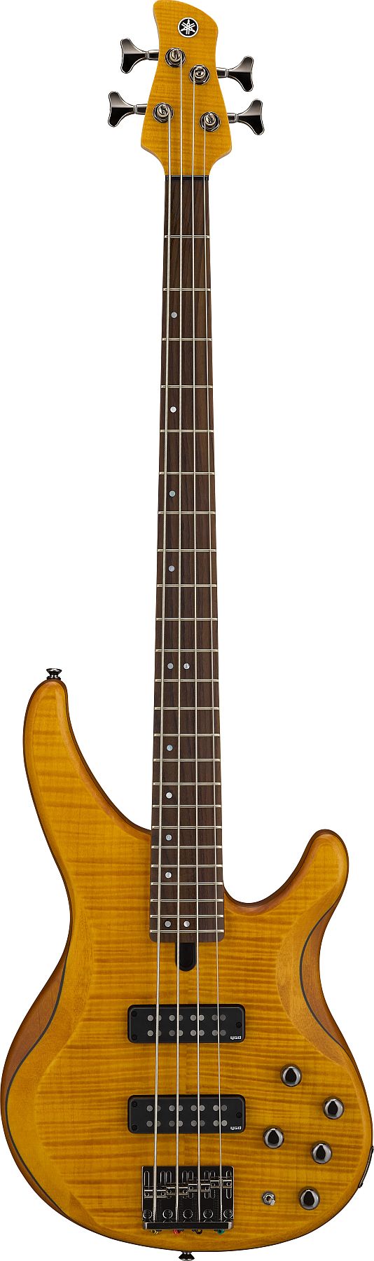 Yamaha TRBX604FM MAM 600 Series 4-String RH Electric Bass-Matte Amber