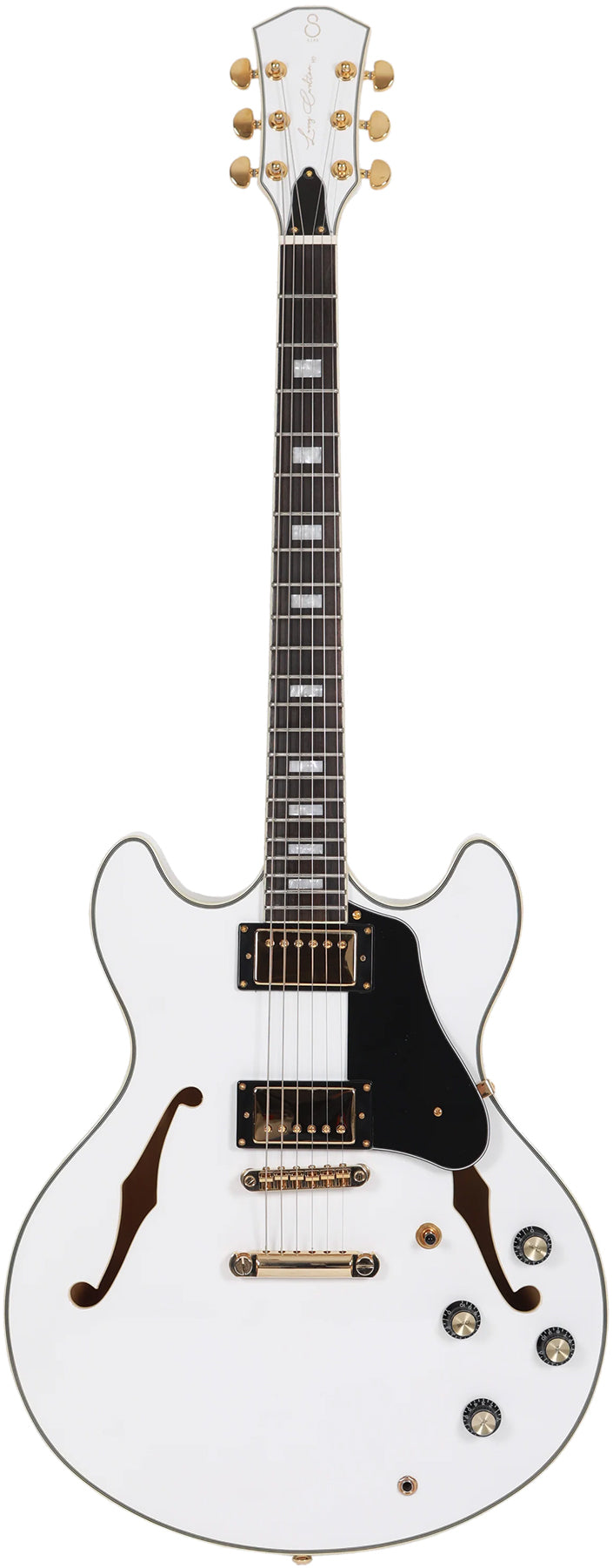 Sire Larry Carlton 6 String RH Semi-Hollowbody Guitar - White