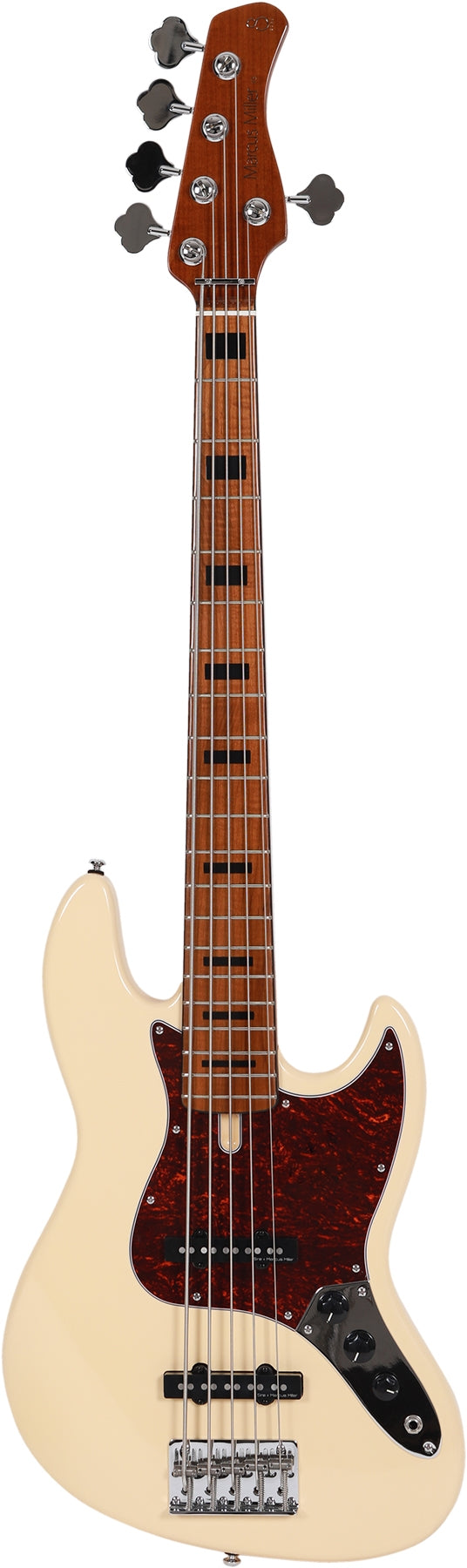 Sire Marcus Miller V5 Passive 5 String RH Electric Bass - Vintage White