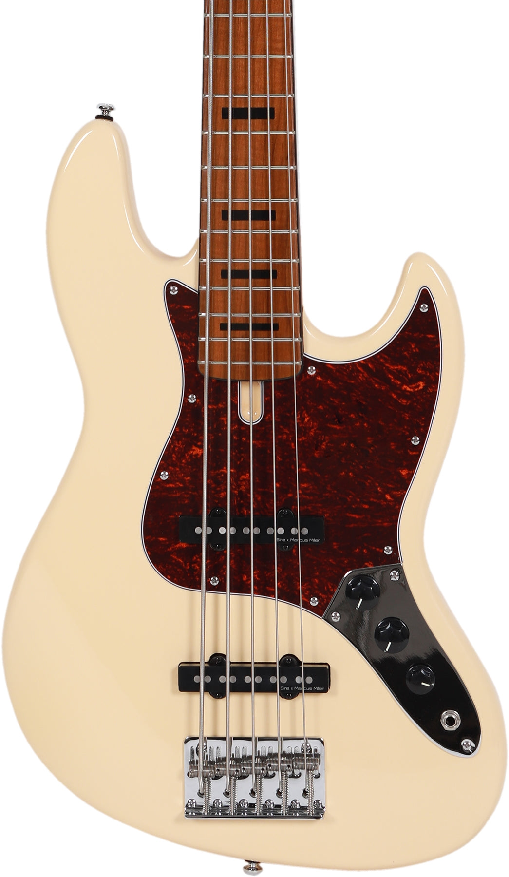 Sire Marcus Miller V5 Passive 5 String RH Electric Bass - Vintage White