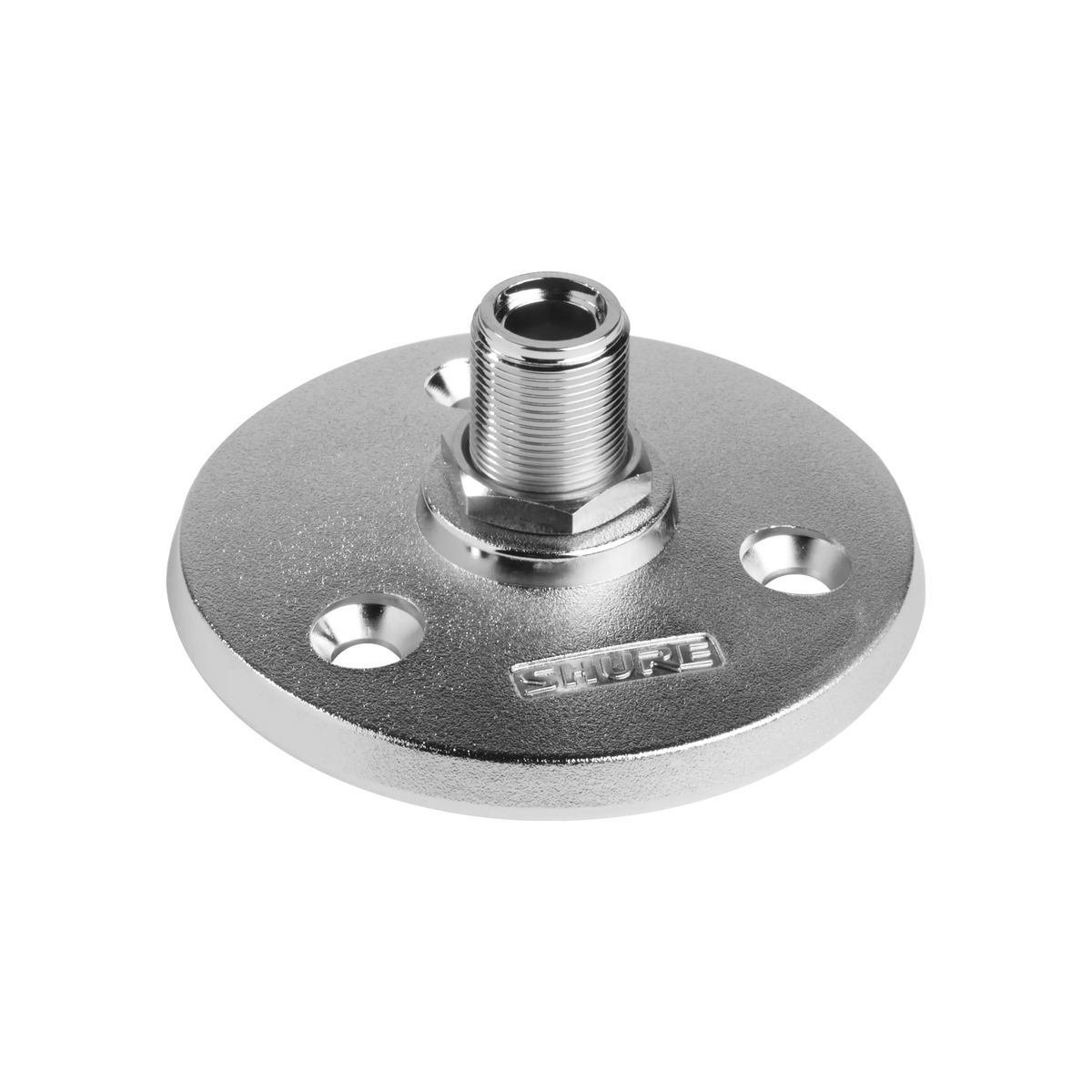 Shure A13HD - Matte Silver Mounting Flange -HD Model with 5/8 Inch Thread - product view 1