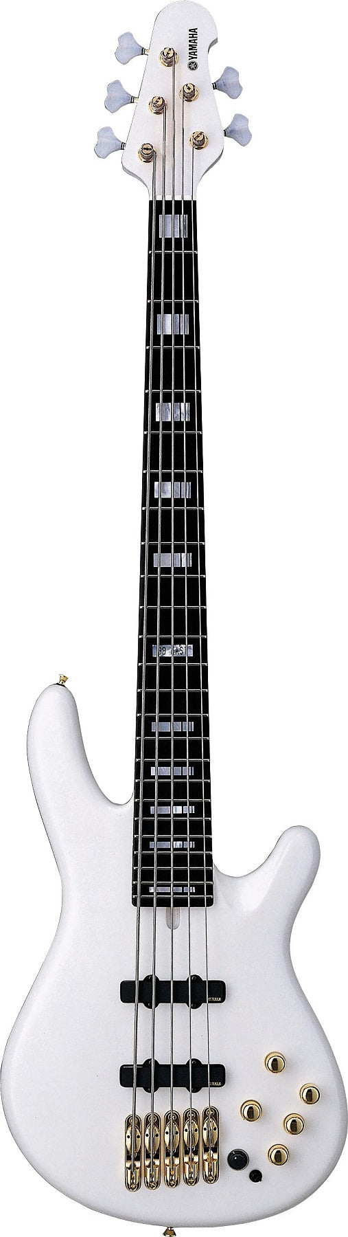 Yamaha BB-NE2 WH 5-String RH Nathan East Signature Bass – White w/ Case