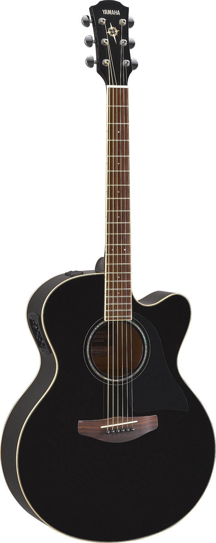Yamaha CPX600 BL 6-String RH Electric-Acoustic Guitar