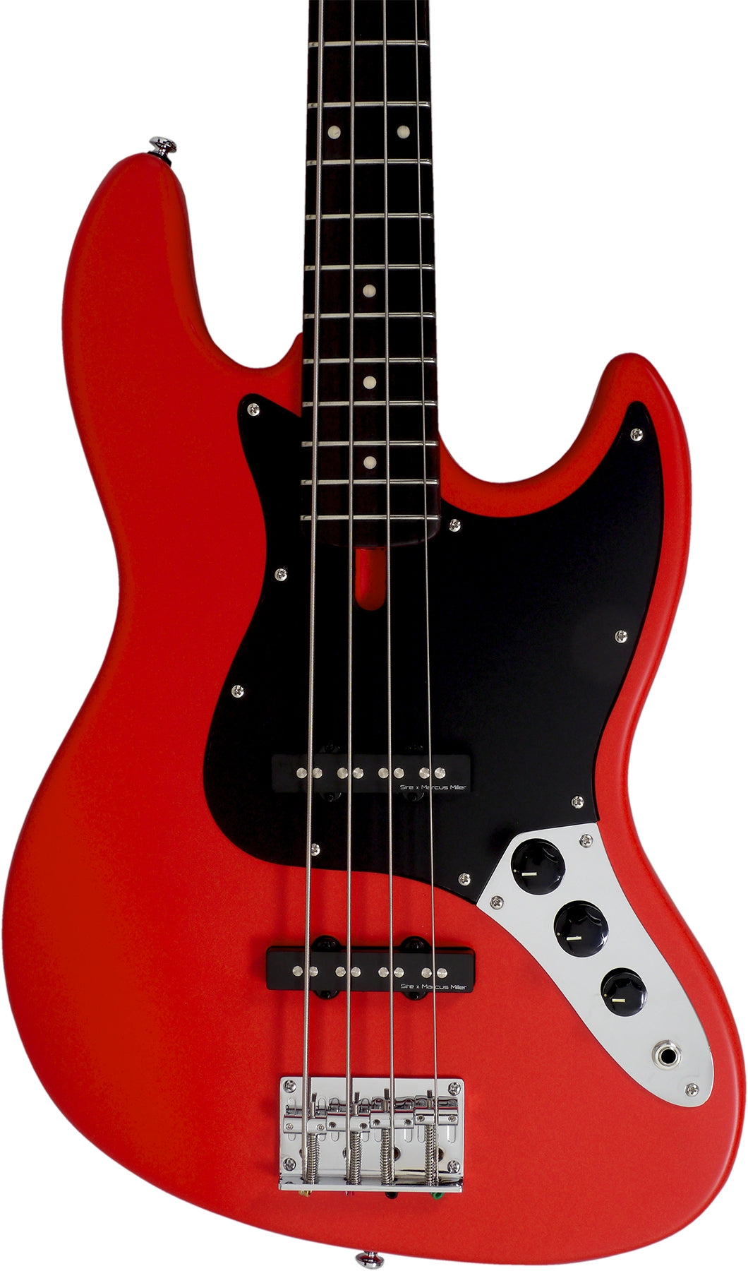 Sire Marcus Miller V3P Passive 4 String RH Electric Bass - Red Satin