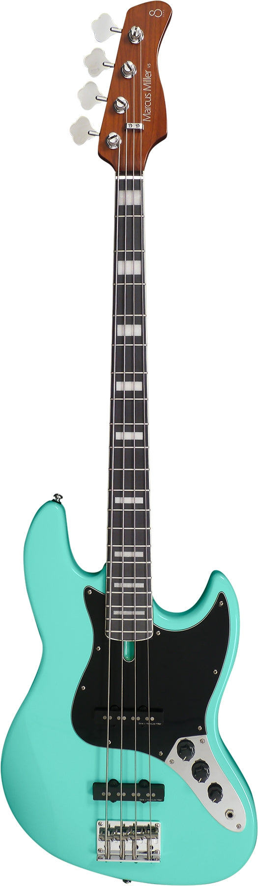 Sire Marcus Miller V5R Rosewood Passive 4 String RH Electric Bass - Mild Green
