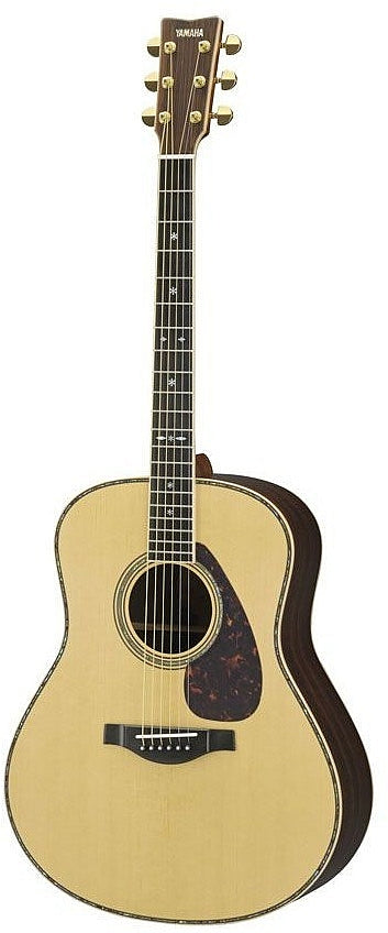 Yamaha LL36AREII 6-String RH Jumbo Body LL36 Acoustic Guitar– Natural w/ Hardshell Case