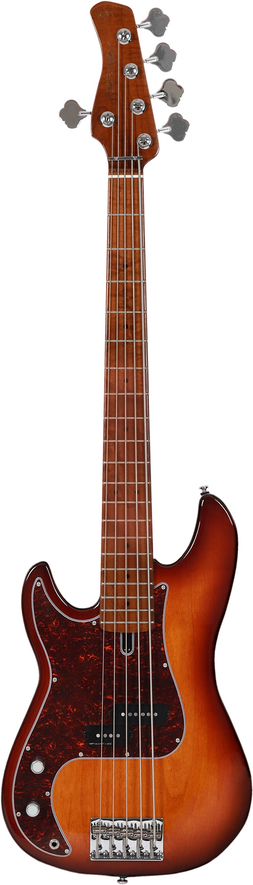 Sire Marcus Miller P5 Alder 5 String LH Electric Bass - Tobacco Sunburst