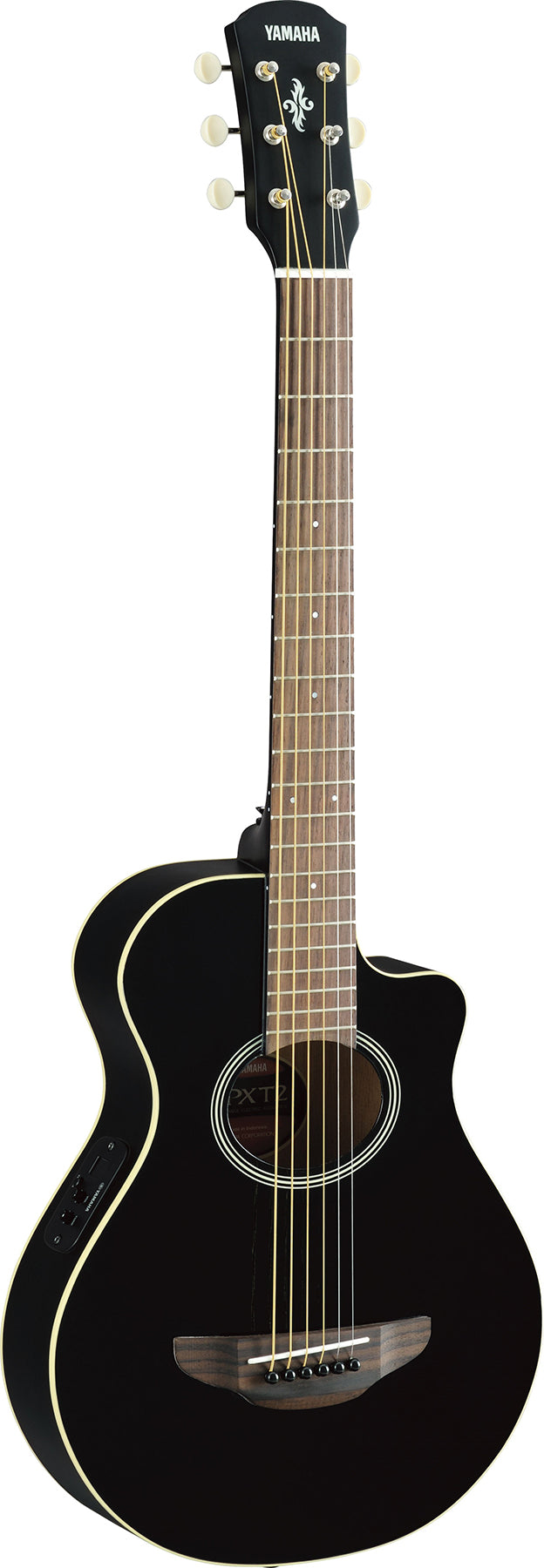 Yamaha APXT2 BL APXT Series 3/4 Size Black 6 String RH Acoustic Electric Guitar with Gigbag