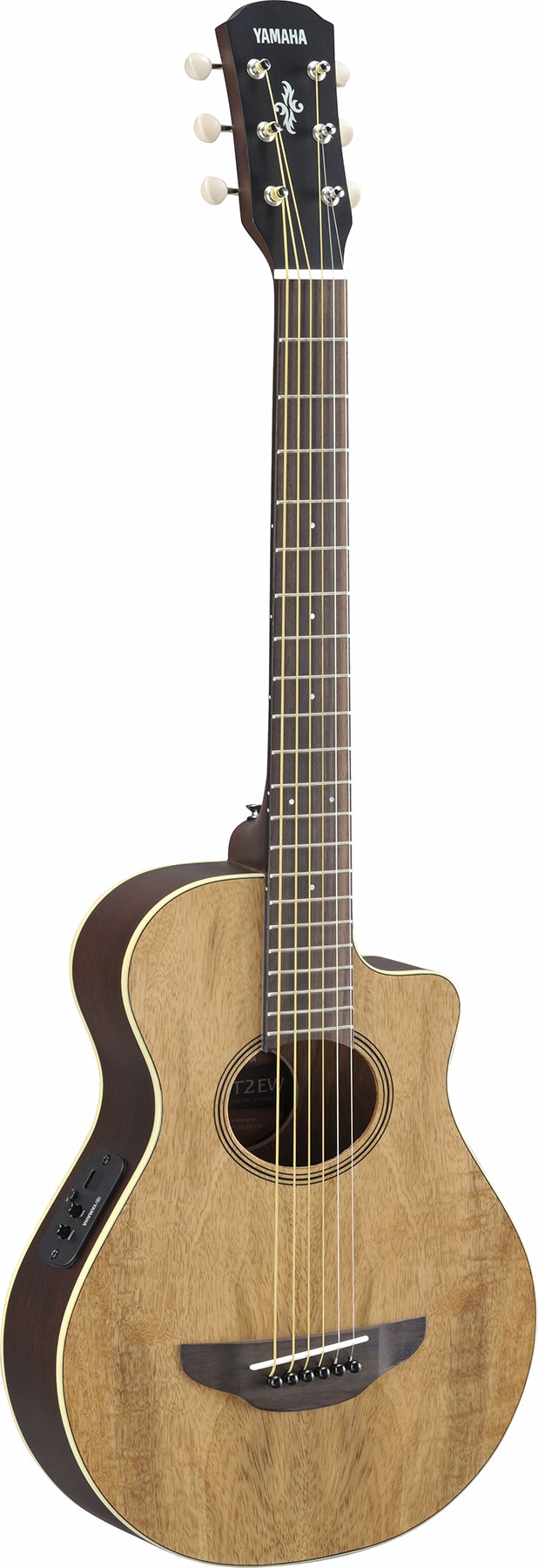 Yamaha APXT2EW APXT Series 3/4 Size Exotic Wood Natural 6 String RH Acoustic Electric Guitar with Gigbag