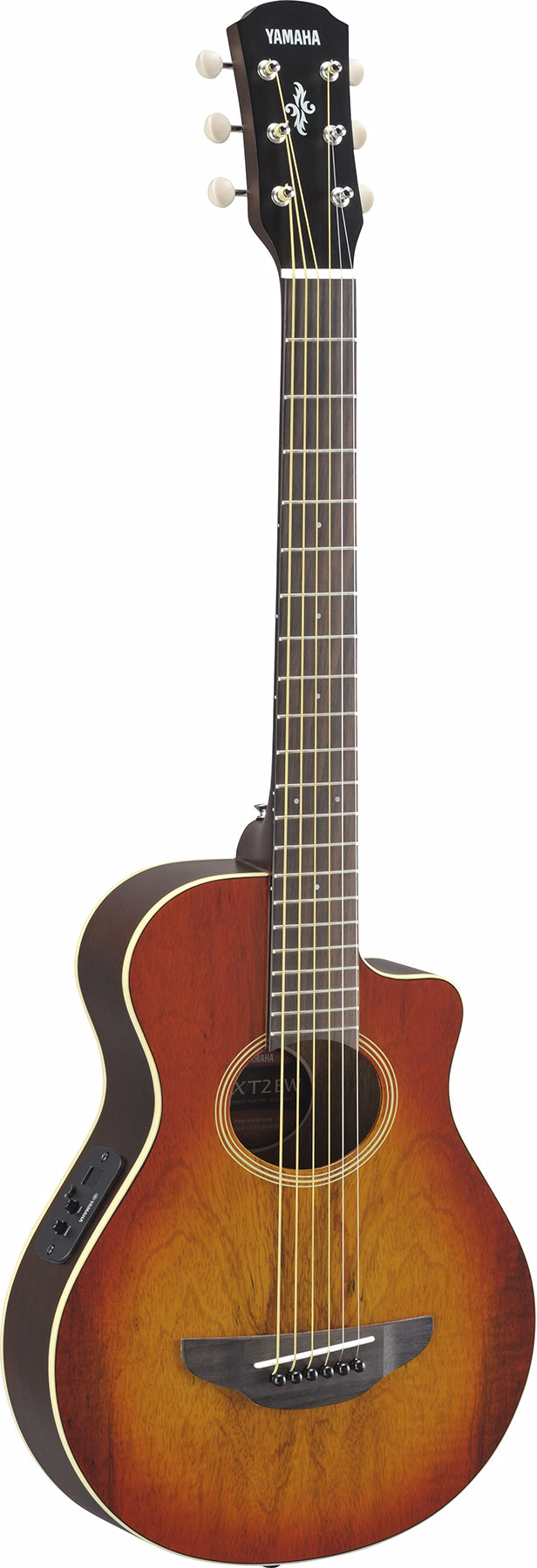 Yamaha APXT2EW LAB APXT Series 3/4 Size Exotic Wood Light Amber Burst 6 String RH Acoustic Electric Guitar with Gigbag