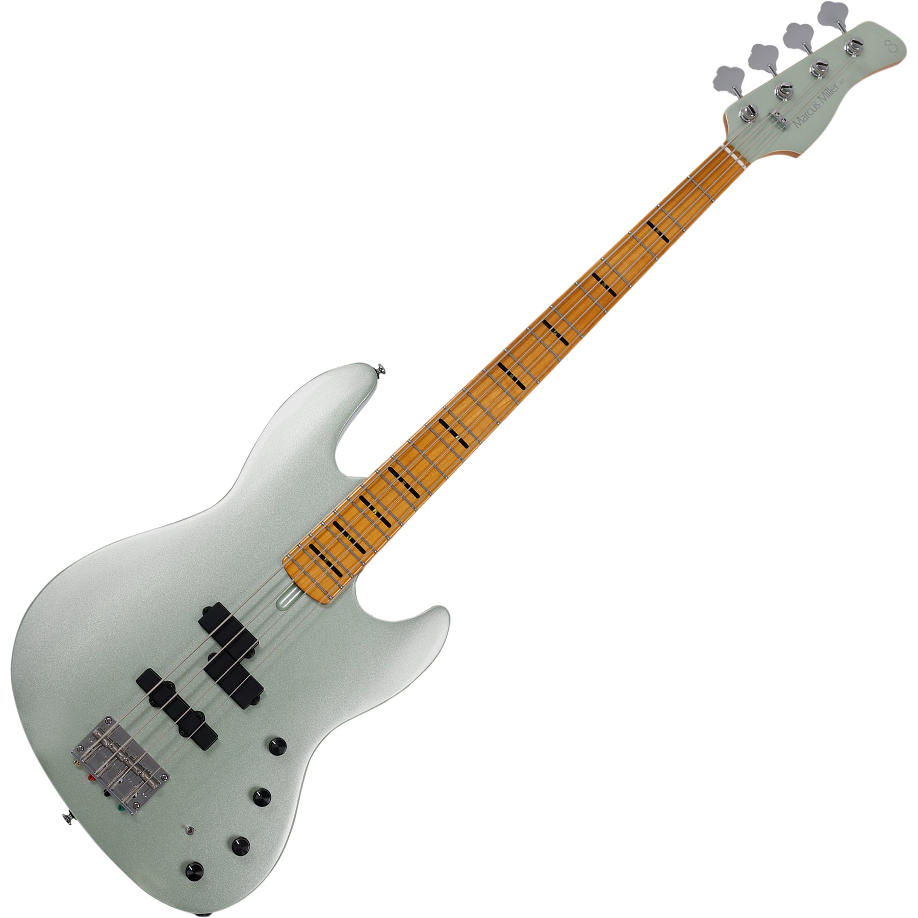 Sire Marcus Miller Signature U7 Series 4 String RH Electric Bass - Surf Green Metallic