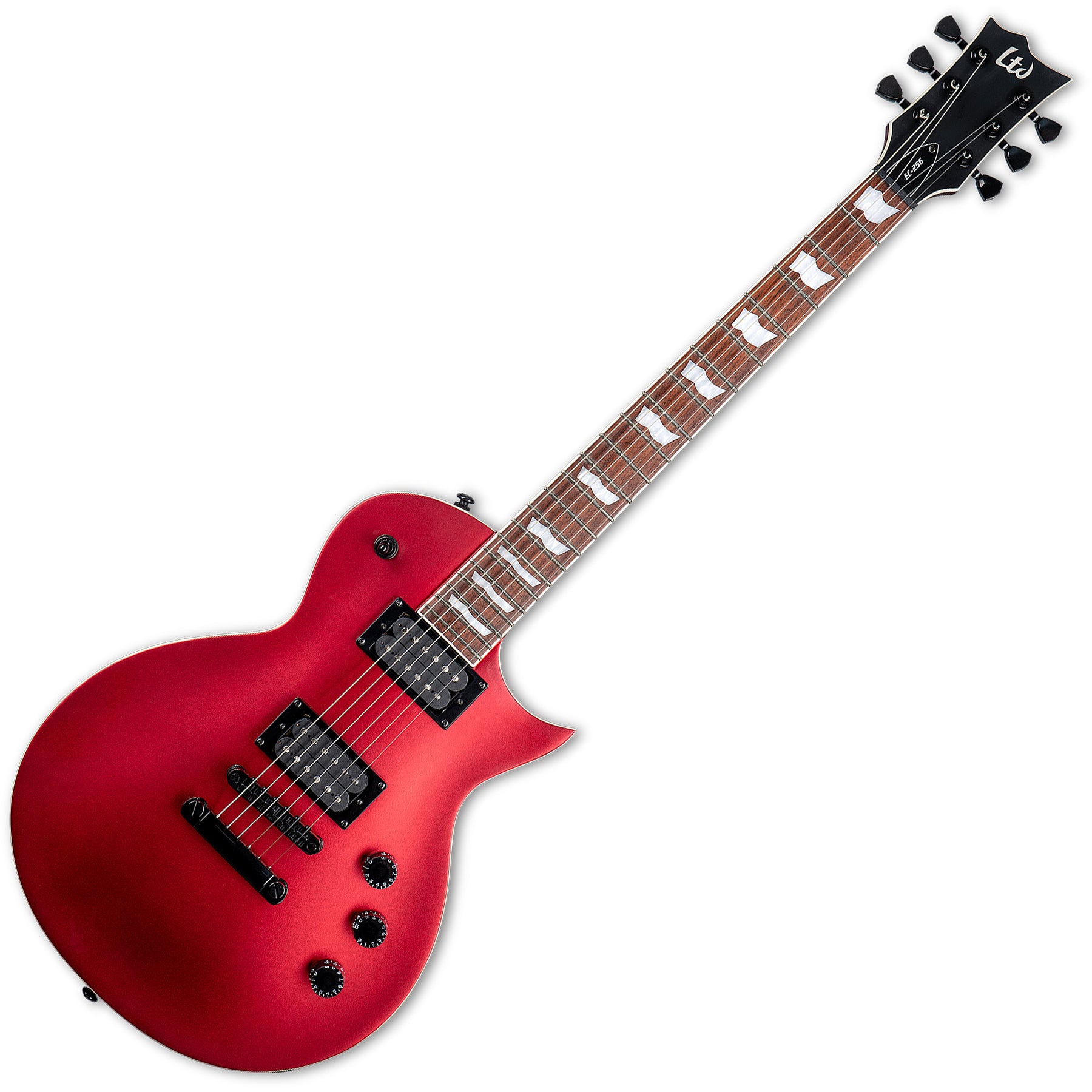 ESP Guitars LEC256CARS EC-256 LTD 6 String RH Electric Guitar - Candy Apple Red Satin