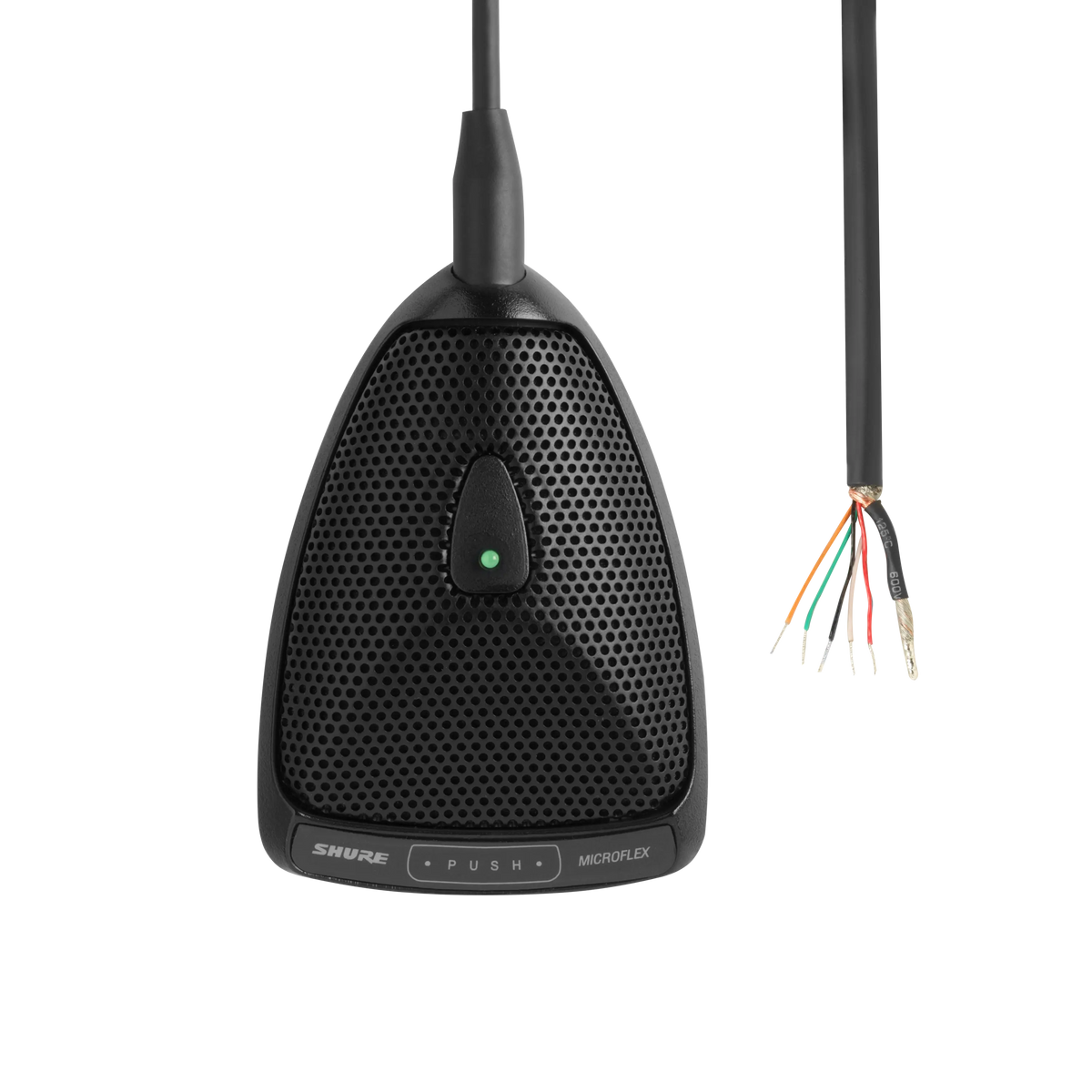 Shure MX392/O - Omni Boundary Mic with Logic & Built-In Preamp - product view 1