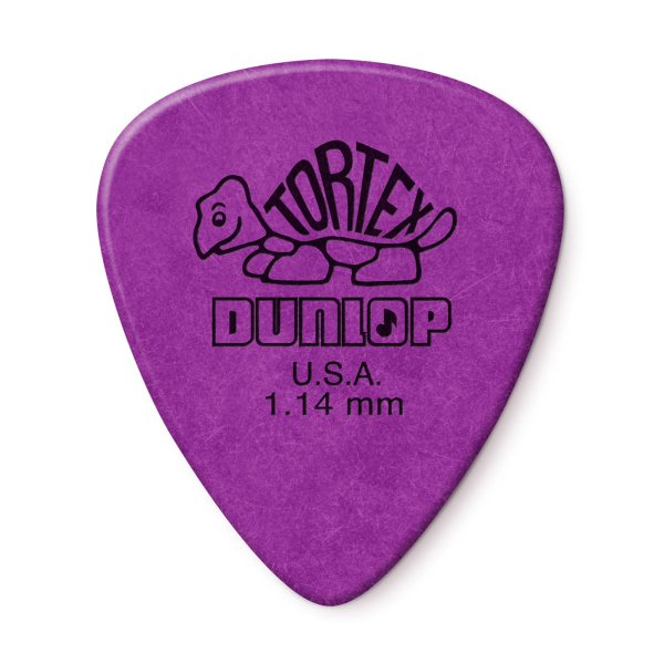 Dunlop - Purple 1.14mm Tortex® Standard Guitar Pick (12/bag)