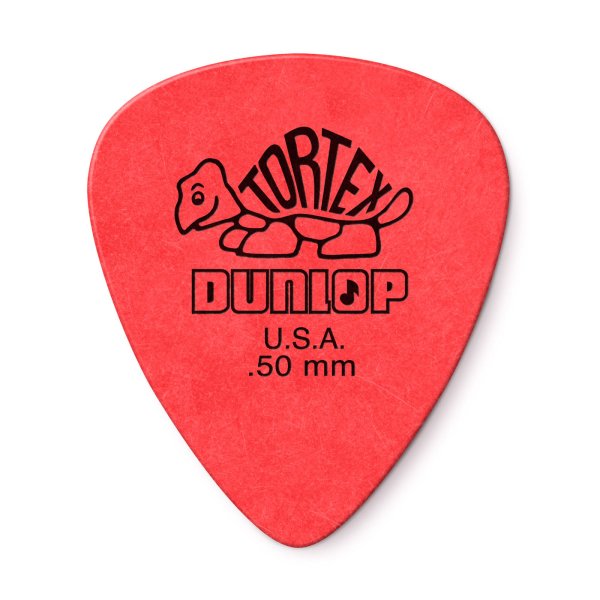 Dunlop - Red 0.50mm Tortex® Standard Guitar Pick (12/bag)