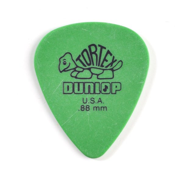 Dunlop - Green 0.88mm Tortex® Standard Guitar Pick (12/bag)
