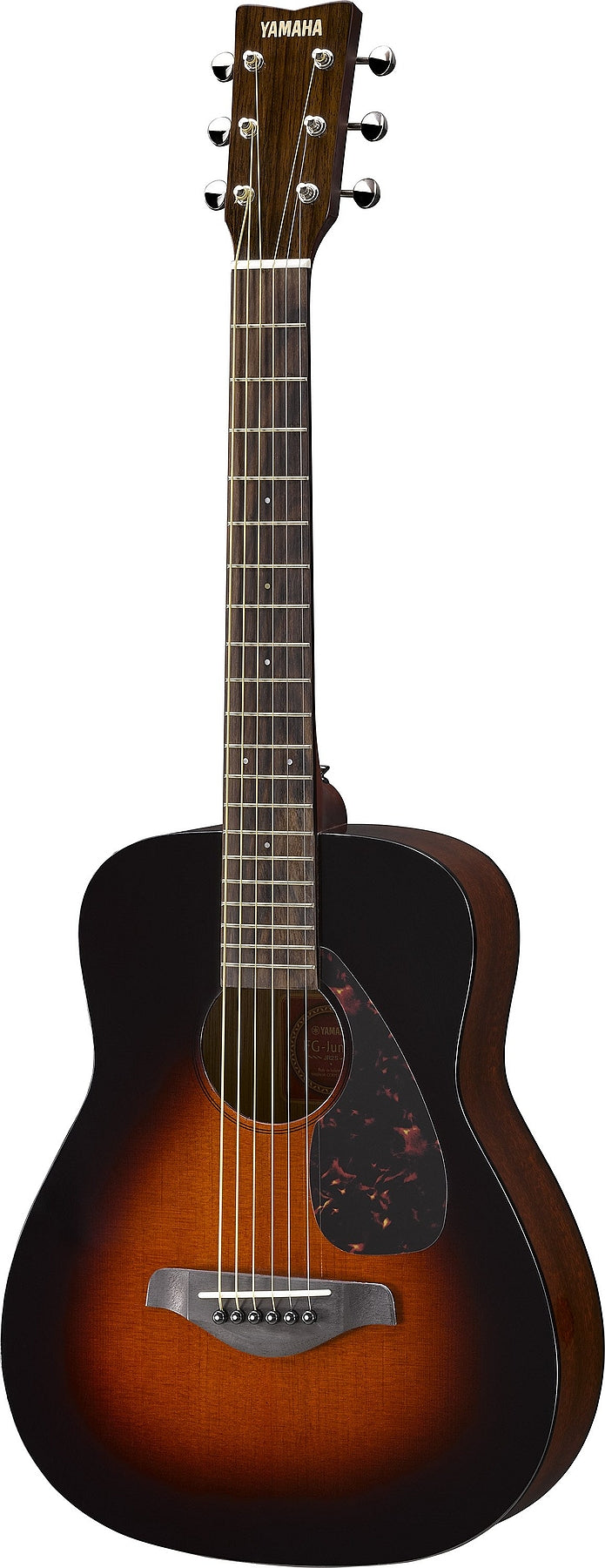 Yamaha JR2S TBS 6 String RH Compact 3/4 Size FG Body Solid Spruce Acoustic Guitar with Gigbag - Tobacco Brown Sunburst