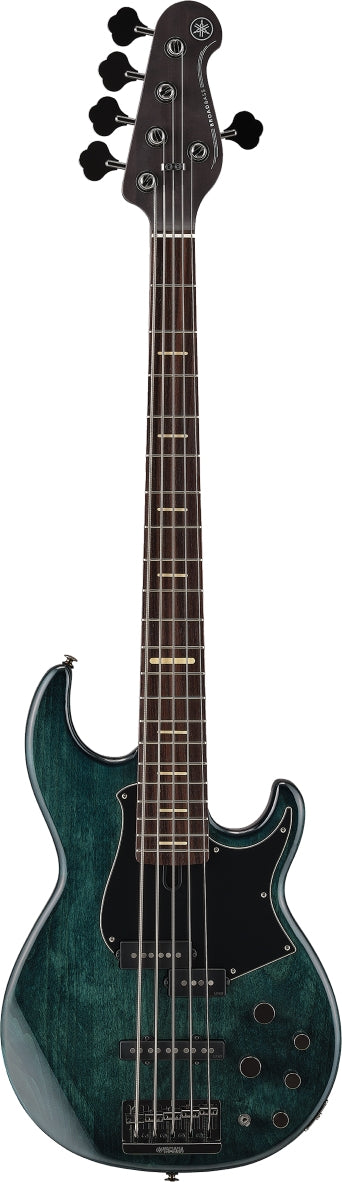 Yamaha BB735A IBL 5 String RH BB700 Series Electric Bass w/ Gig Bag - Indigo Blue