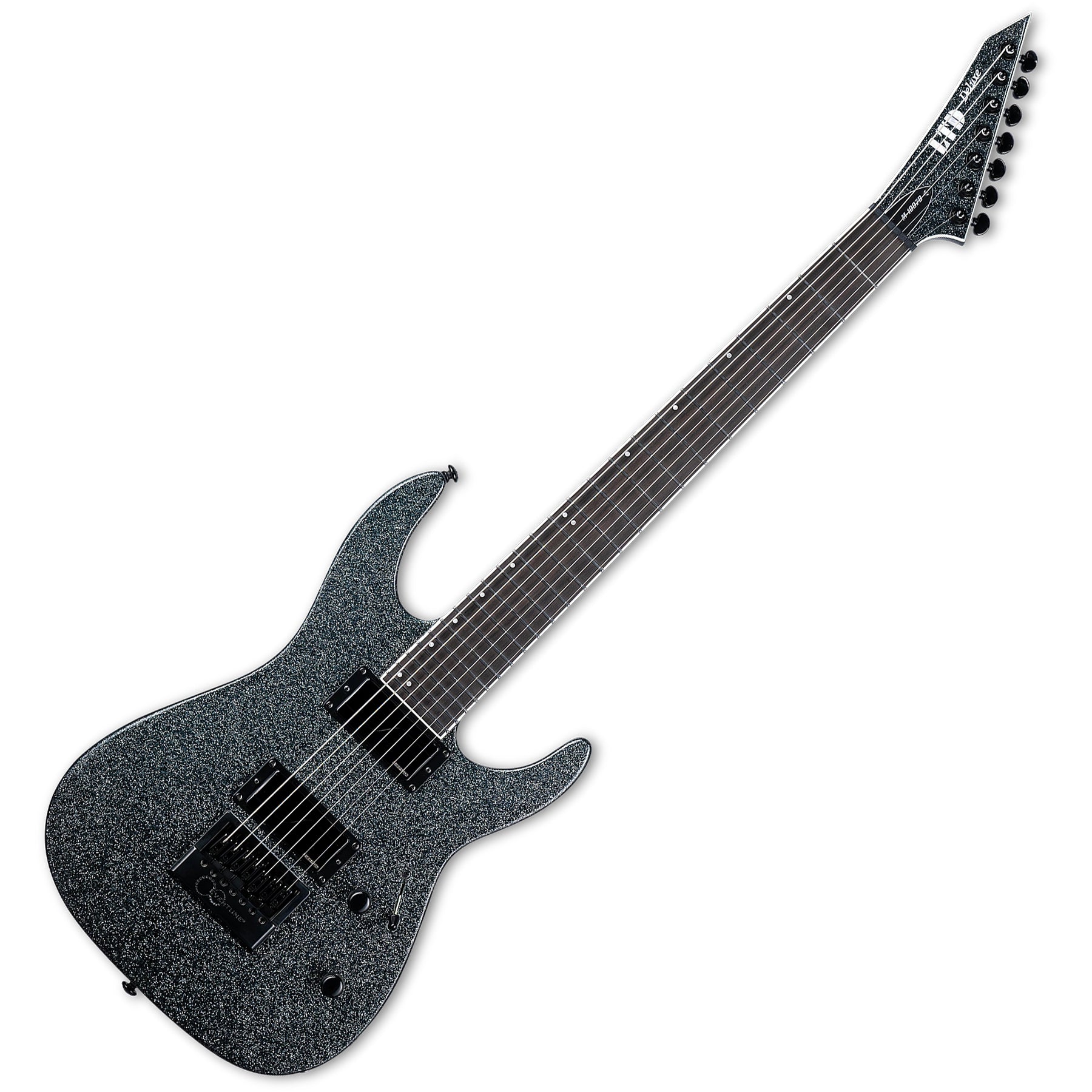 ESP Guitars LM1007BETGNSP LTD Deluxe M-1007 EverTune Baritone 7 String RH Electric Guitar - Granite Sparkle