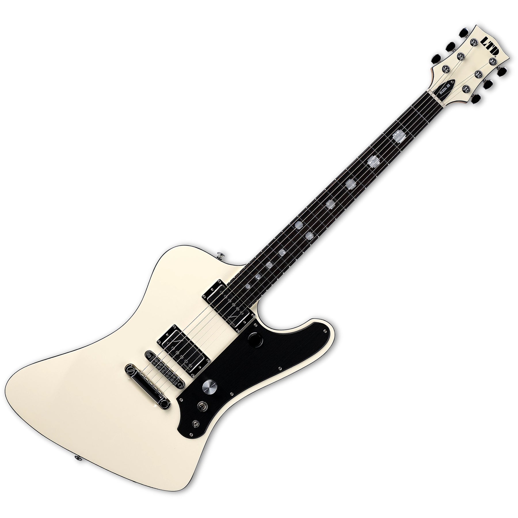 ESP Guitars LRZKIIIOW LTD RZK-III Richard ZK Signature 6 String RH Electric Guitar with Case - Olympic White