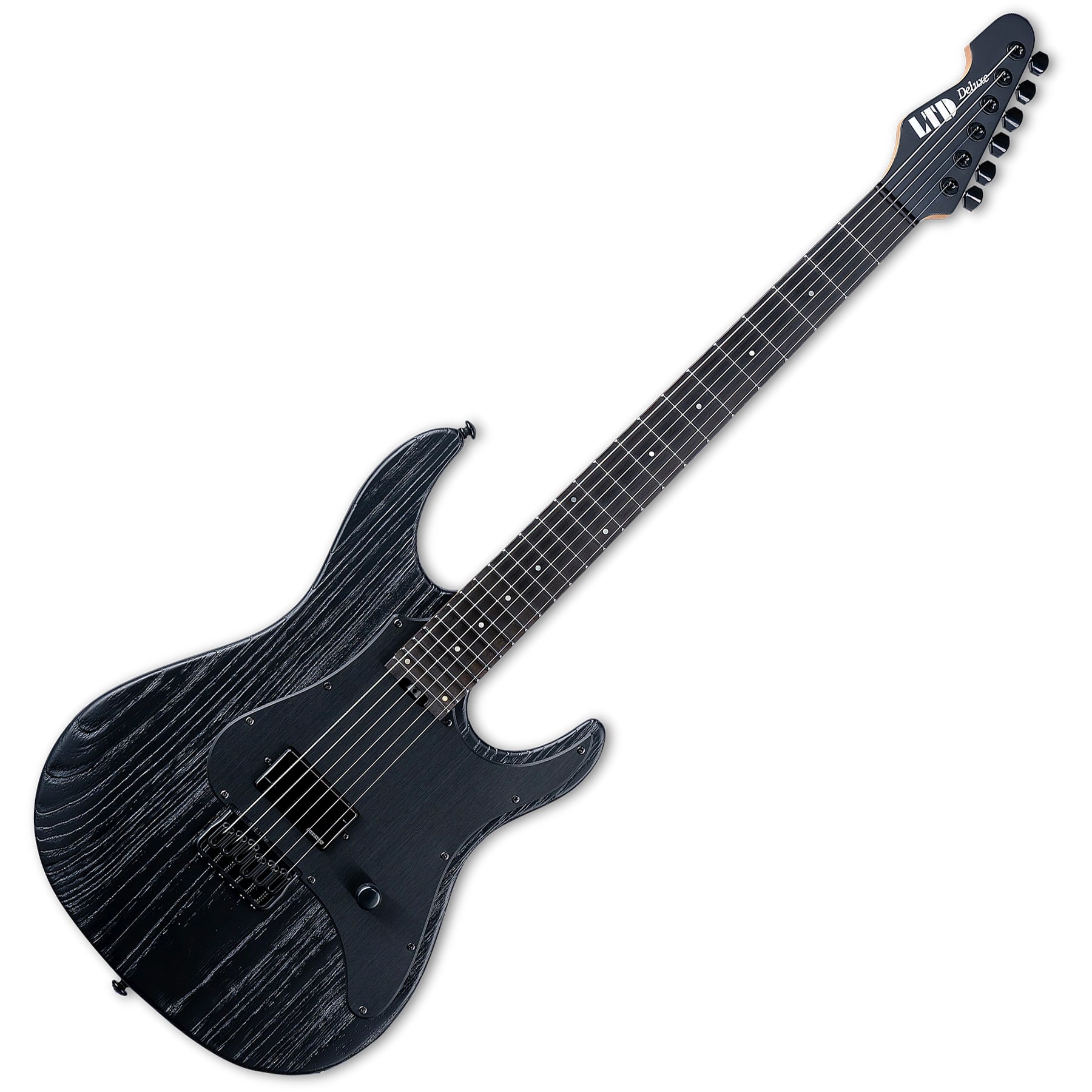 ESP Guitars LSN1HTBLKBLAST1 LTD Deluxe SN-1 HT 6 String RH Electric Guitar - Black Blast