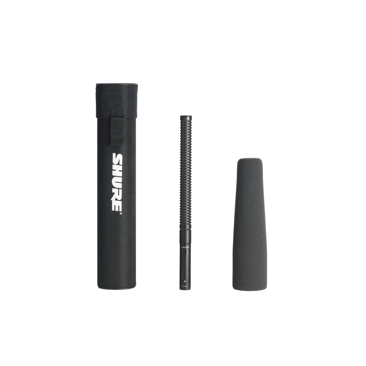 Shure VP89M - Medium Shotgun Condenser Mic with Case and Windscreen - product view 3