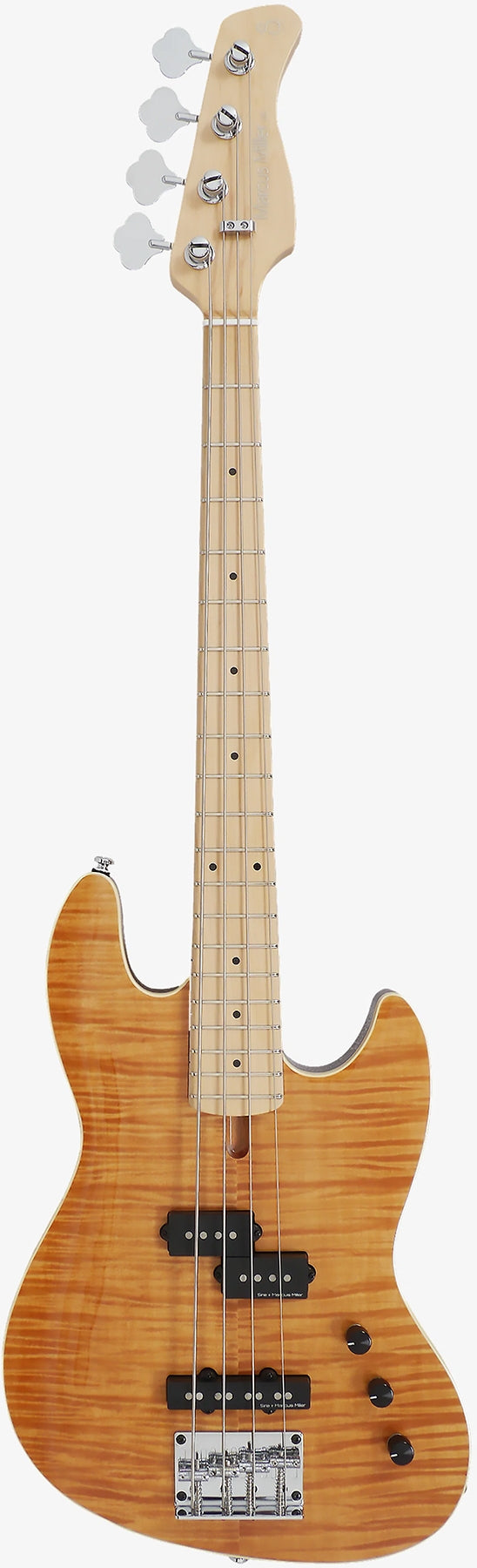 Sire Marcus Miller Signature 4 String RH Fretless Bass - Natural